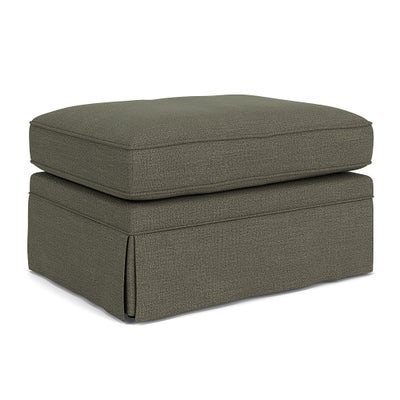 Foot Stool - Deep Forest - Rustic Weave