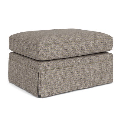 Foot Stool - Shoreline Mix - Textured Weave