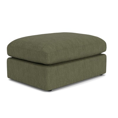 Foot Stool - Fern - Luxury Italian Linen