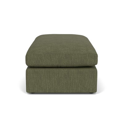 Foot Stool - Fern - Luxury Italian Linen