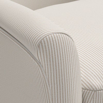 Armchair - Natural - Broadway Stripe