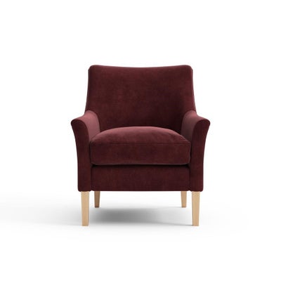 Armchair - Dark Rosehip - Matt Velvet