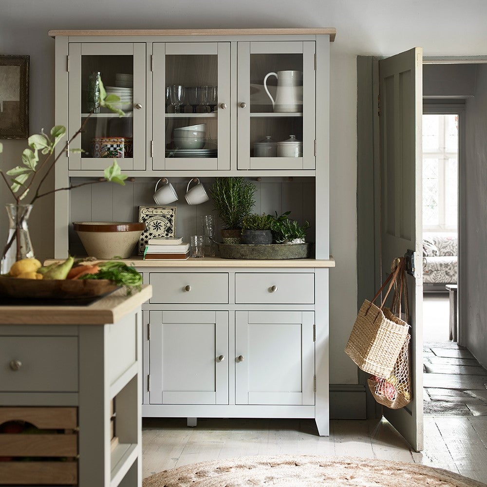 Chester Dove Grey Large Dresser - The Cotswold Company Chester Dove Grey Large Dresser - The Cotswold Company