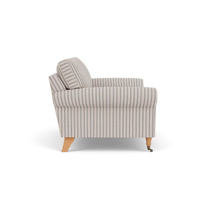 Large 2 Seater - Indigo - Kingham Stripe