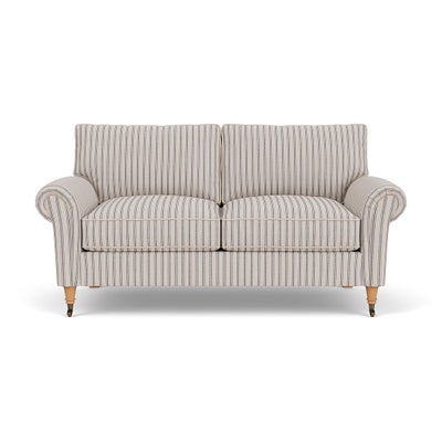 Large 2 Seater - Indigo - Kingham Stripe