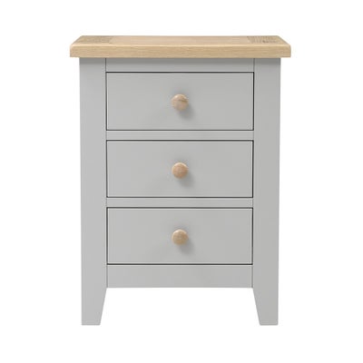 3 Drawer Bedside Table