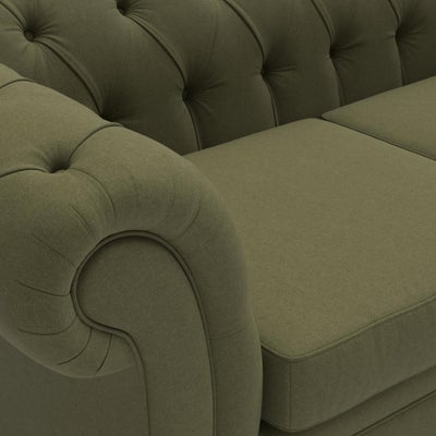 Large 2 Seater - Forest Green - House Linen Mix