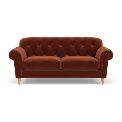Large 2 Seater - Brick - Matt Velvet