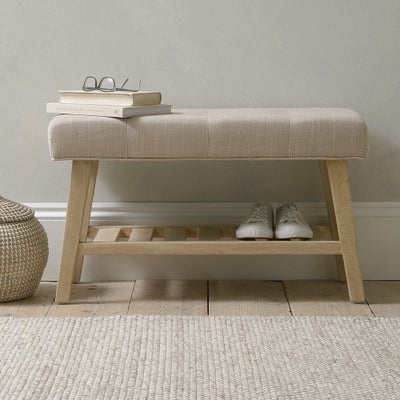 80cm Upholstered Hallway Bench