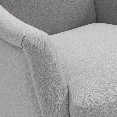 Armchair - Grey marl - Rustic weave