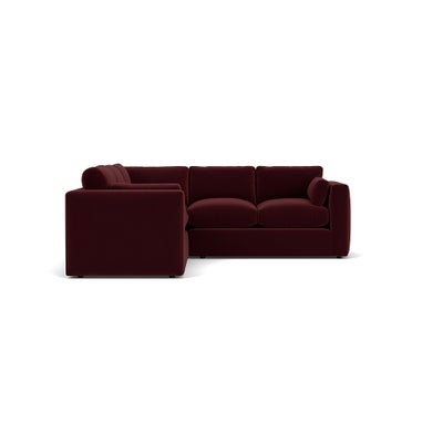 Corner Sofa - Dark Rosehip - Matt Velvet