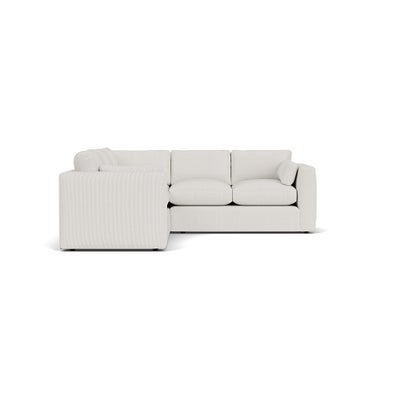 Corner Sofa - Grey - Broadway Stripe