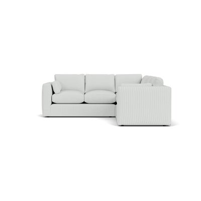 Corner Sofa - Duck Egg - Broadway Stripe