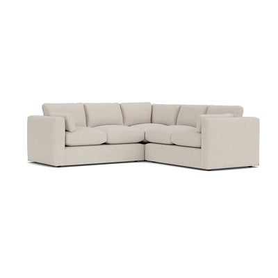 Corner Sofa - Natural - Aquaclean Oxford