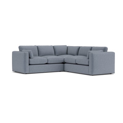Corner Sofa - Navy - Eco Herringbone