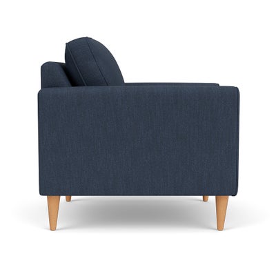 Armchair - Indigo - Luxury Italian Linen