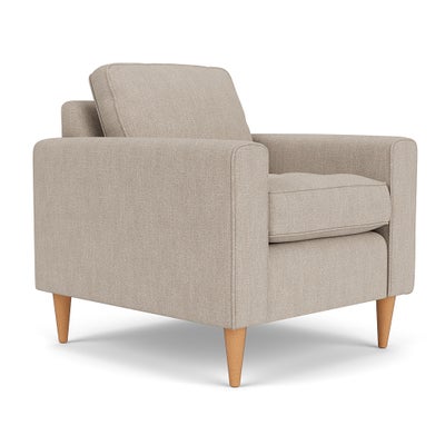 Armchair - Natural - Luxury Italian Linen