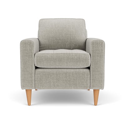 Armchair - Grey Mist - Eco Chenille
