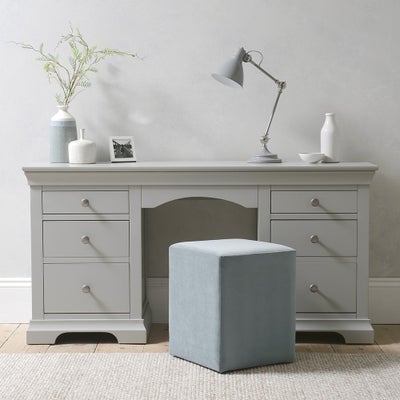 Double Pedestal Dressing Table