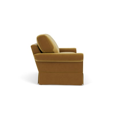 3 Seater - Mustard - Matt Velvet