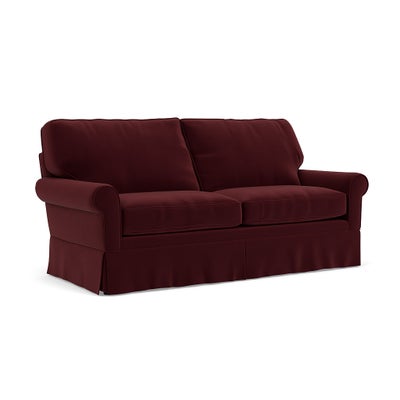 3 Seater - Dark Rosehip - Matt Velvet