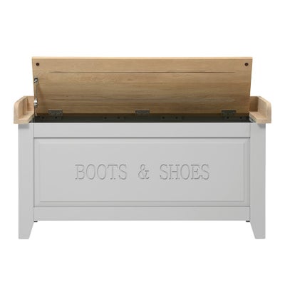 Large Shoe Storage Trunk and Bench