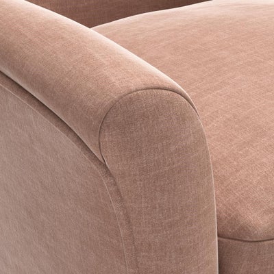 Armchair - Dusky Rose - Eco Chenille