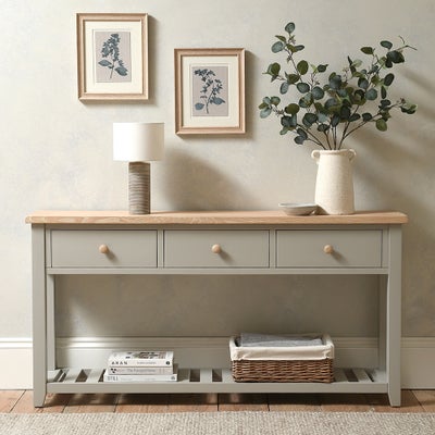 Large Narrow Console Table