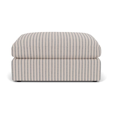 Corner Sofa - Indigo - Kingham Stripe