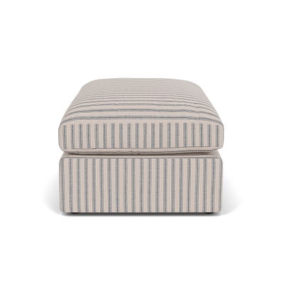 Corner Sofa - Indigo - Kingham Stripe