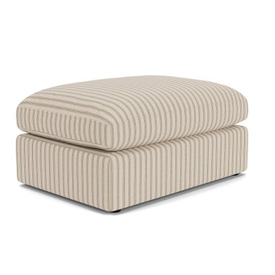 Corner Sofa - Sage - Kingham Stripe