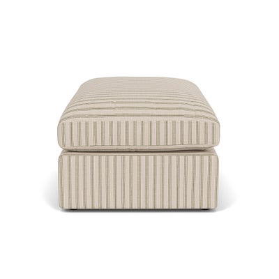 Corner Sofa - Sage - Kingham Stripe