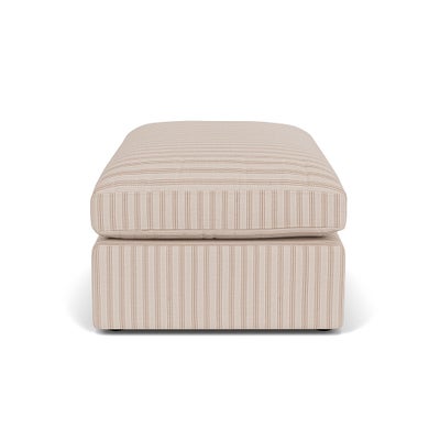 Corner Sofa - Flax - Kingham Stripe