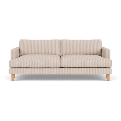 4 Seater - Flax - Kingham Stripe