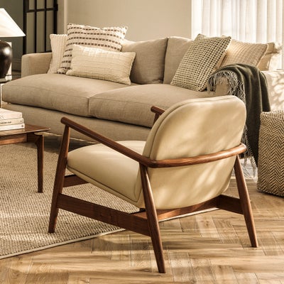 Leather Lounge Chair