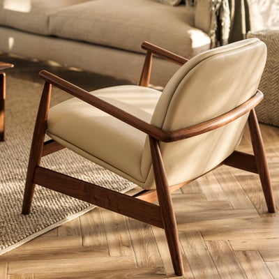 Leather Lounge Chair