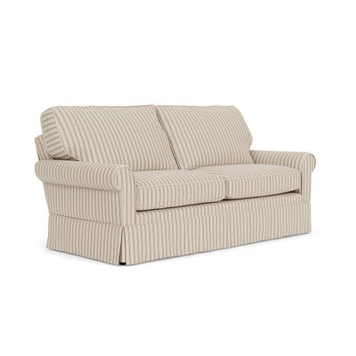3 Seater Sofa - Sage - Kingham Stripe