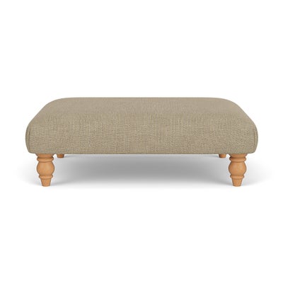 Foot Stool - Apple - Rustic Weave