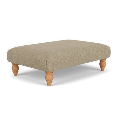 Foot Stool - Apple - Rustic Weave