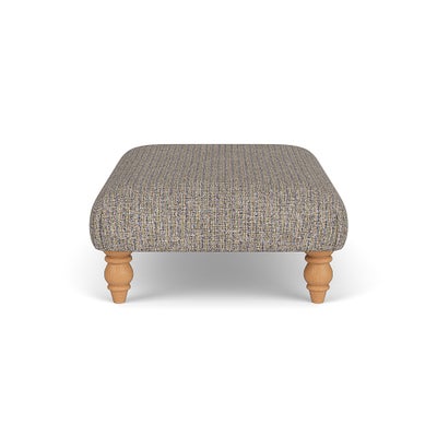 Foot Stool - Shoreline Mix - Textured Weave