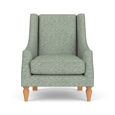 Armchair - Lake - Herringbone Weave