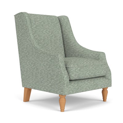 Armchair - Lake - Herringbone Weave