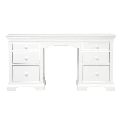 Double Pedestal Dressing Table