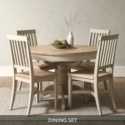 4 - 6 Seater Dining Table and 4 Dining Chairs