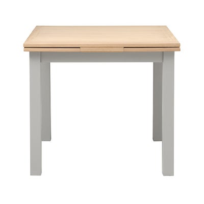 Square Extending Dining Table and 4 Dining Chairs Set