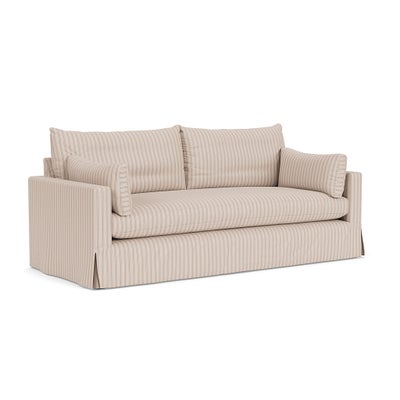 4 Seater - Flax - Kingham Stripe