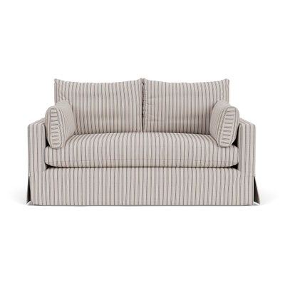 Large 2 Seater - Indigo - Kingham Stripe