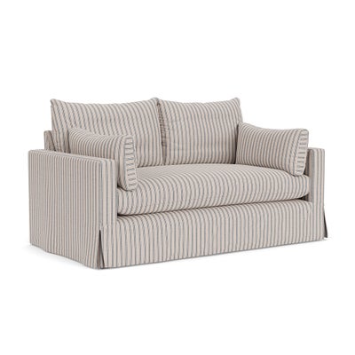 Large 2 Seater - Indigo - Kingham Stripe