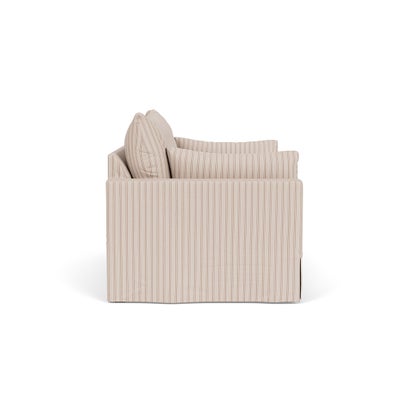 Large 2 Seater - Flax - Kingham Stripe