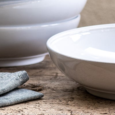 Cherwell 23cm Pasta Bowl - White